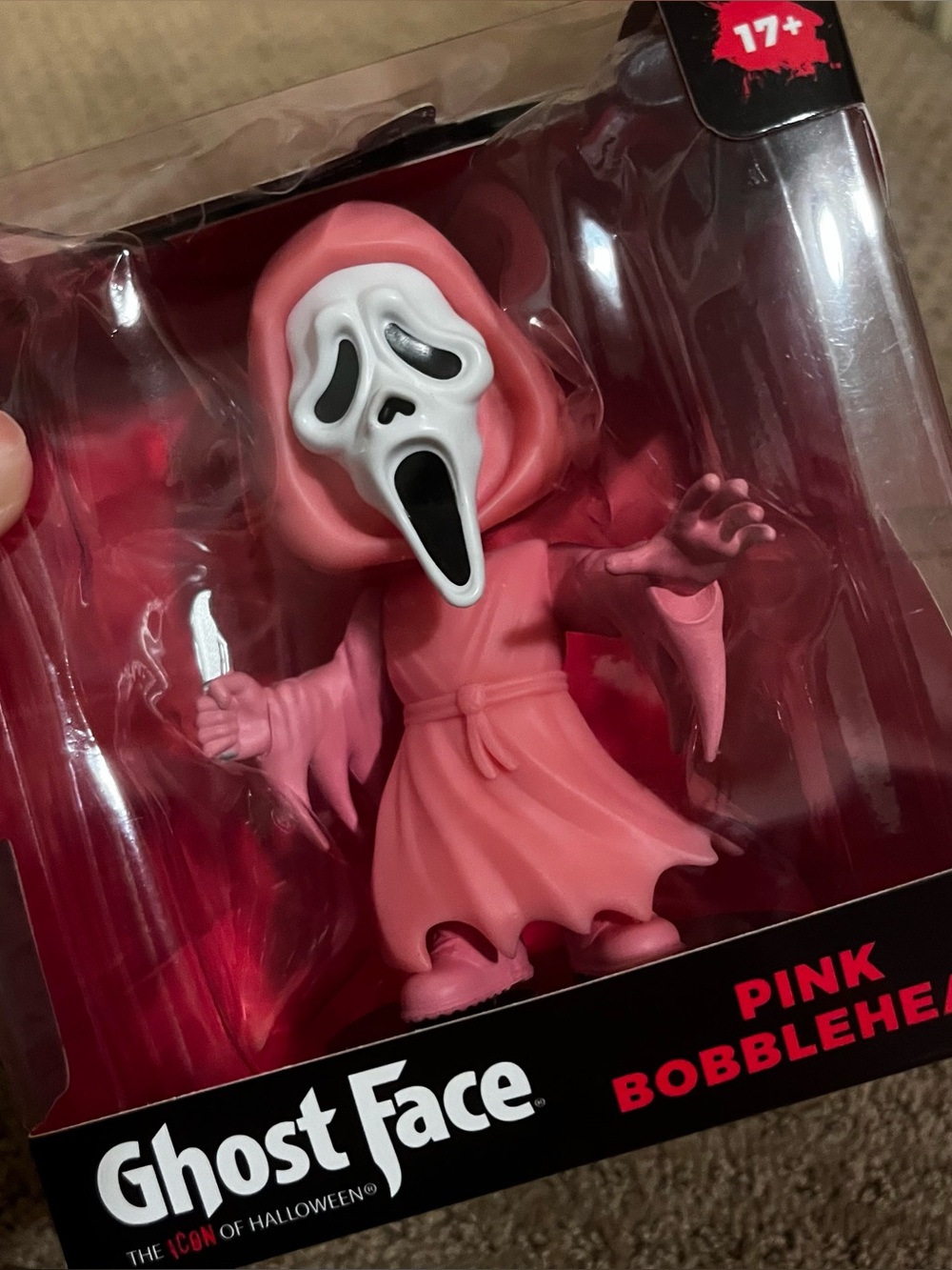 CultureFly Ghost Face in pink